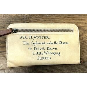 Harry Potter Hogwarts Zip Wallet Fashion Stamp Wristlet Fan Merch
